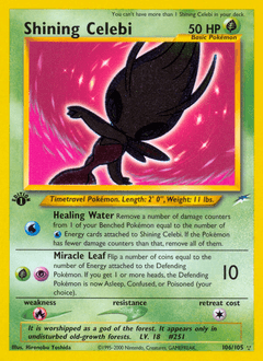 Shining Celebi 106 — Neo Destiny