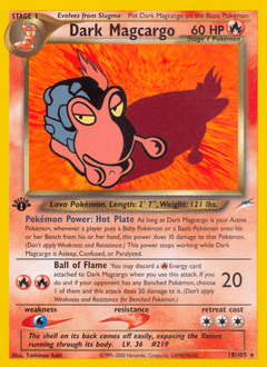 Dark Magcargo 18/105 — Neo Destiny