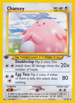 Chansey 31/105 — Neo Destiny