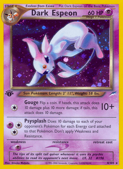 Dark Espeon 4/105 — Neo Destiny