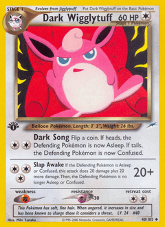 Dark Wigglytuff 40 — Neo Destiny