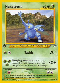 Heracross 41/105 — Neo Destiny