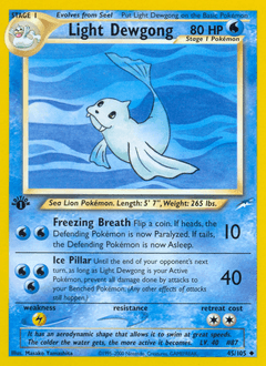 Light Dewgong 45 — Neo Destiny