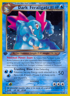 Dark Feraligatr 5 — Neo Destiny