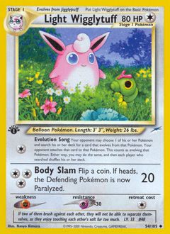 Light Wigglytuff 54 — Neo Destiny