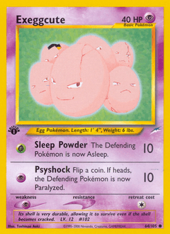 Exeggcute 64 — Neo Destiny