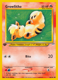 Growlithe 68 — Neo Destiny