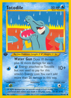 Totodile 85 — Neo Destiny