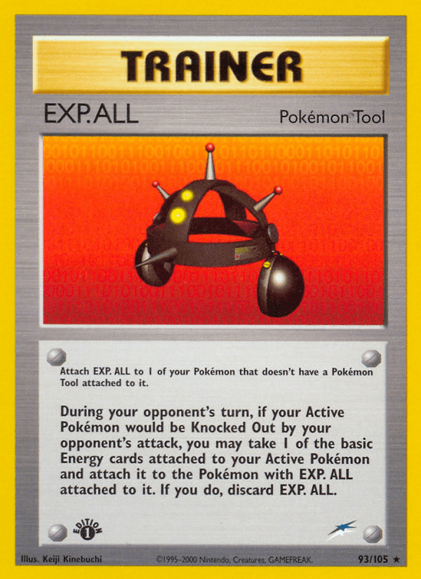 Carta EXP.ALL 93/105 do set Neo Destiny — Pokémon TCG | Bynx