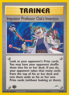 Impostor Professor Oak's Invention 94/105 — Neo Destiny
