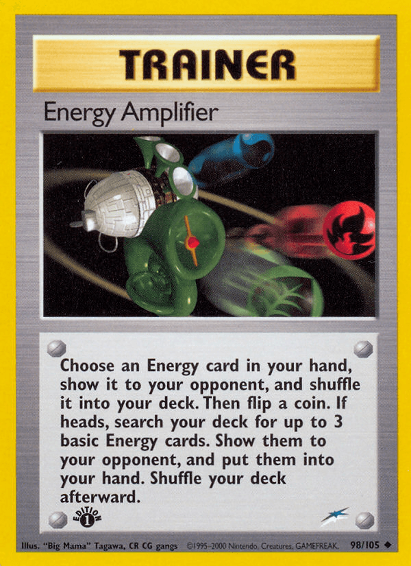 Carta Energy Amplifier 98/105 do set Neo Destiny — Pokémon TCG | Bynx