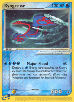Kyogre ex 1 — Nintendo Black Star Promos