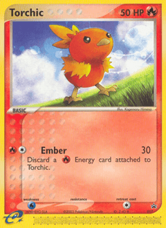 Torchic 17 — Nintendo Black Star Promos