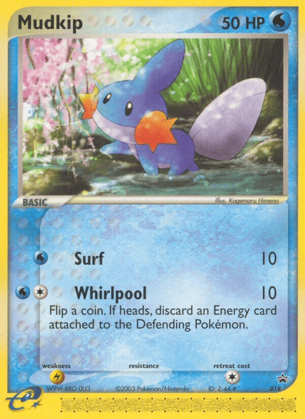Carta Mudkip 18/40 do set Nintendo Black Star Promos — Pokémon TCG | Bynx