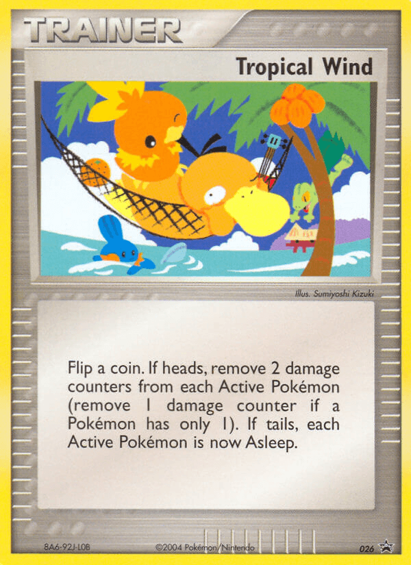 Carta Tropical Wind 26/40 do set Nintendo Black Star Promos — Pokémon TCG | Bynx