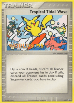 Tropical Tidal Wave 27/40 — Nintendo Black Star Promos
