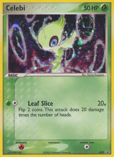 Carta Celebi 29/40 do set Nintendo Black Star Promos — Pokémon TCG | Bynx