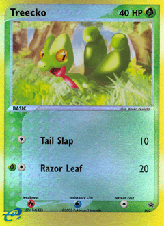 Treecko 3 — Nintendo Black Star Promos