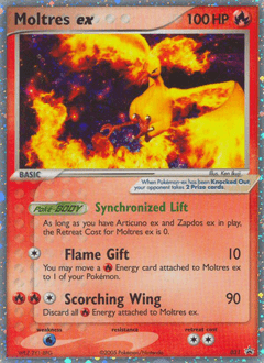 Moltres ex 31/40 — Nintendo Black Star Promos