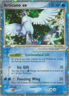 Articuno ex 32 — Nintendo Black Star Promos