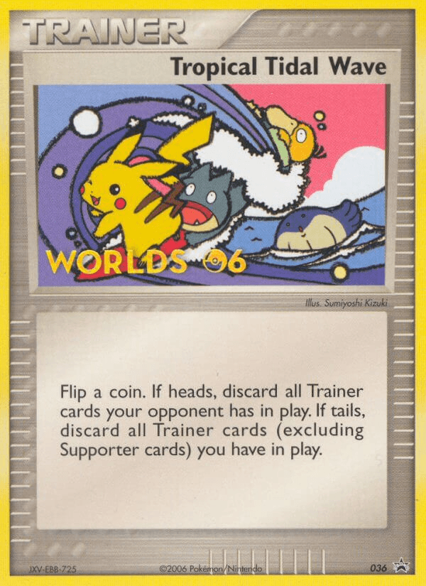 Carta Tropical Tidal Wave 36/40 do set Nintendo Black Star Promos — Pokémon TCG | Bynx