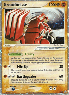 Groudon ex 38 — Nintendo Black Star Promos