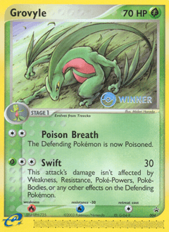 Grovyle 4/40 — Nintendo Black Star Promos
