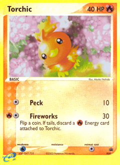 Torchic 8 — Nintendo Black Star Promos