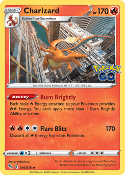 Charizard 10 — Pokémon GO