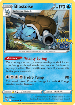 Blastoise 17 — Pokémon GO