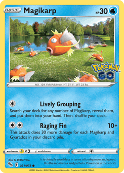 Magikarp 21/78 — Pokémon GO