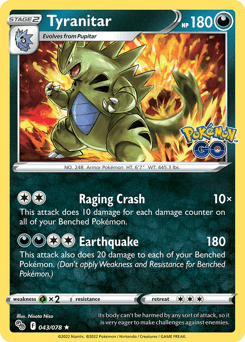 Tyranitar 43/78 — Pokémon GO
