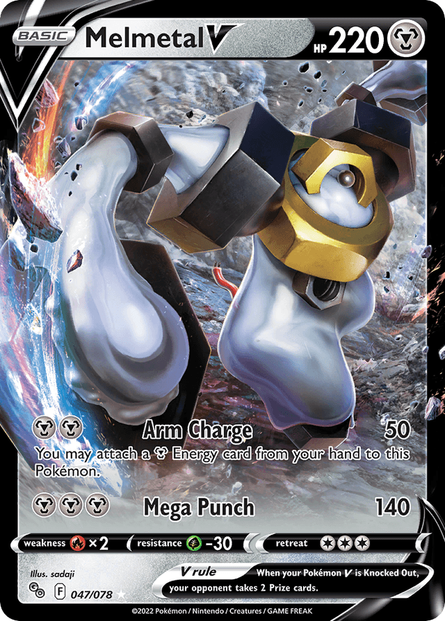 Carta Melmetal V 47/78 do set Pokémon GO — Pokémon TCG | Bynx