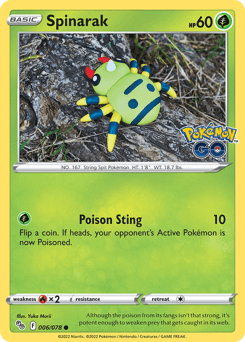 Spinarak 6 — Pokémon GO