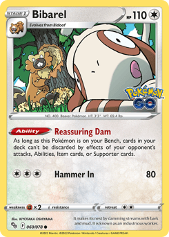 Bibarel 60/78 — Pokémon GO