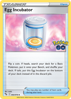 Egg Incubator 66/78 — Pokémon GO