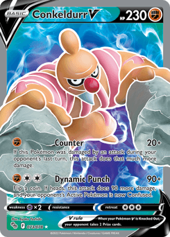 Conkeldurr V 73 — Pokémon GO