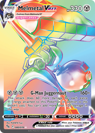 Carta Melmetal VMAX 80/78 do set Pokémon GO — Pokémon TCG | Bynx