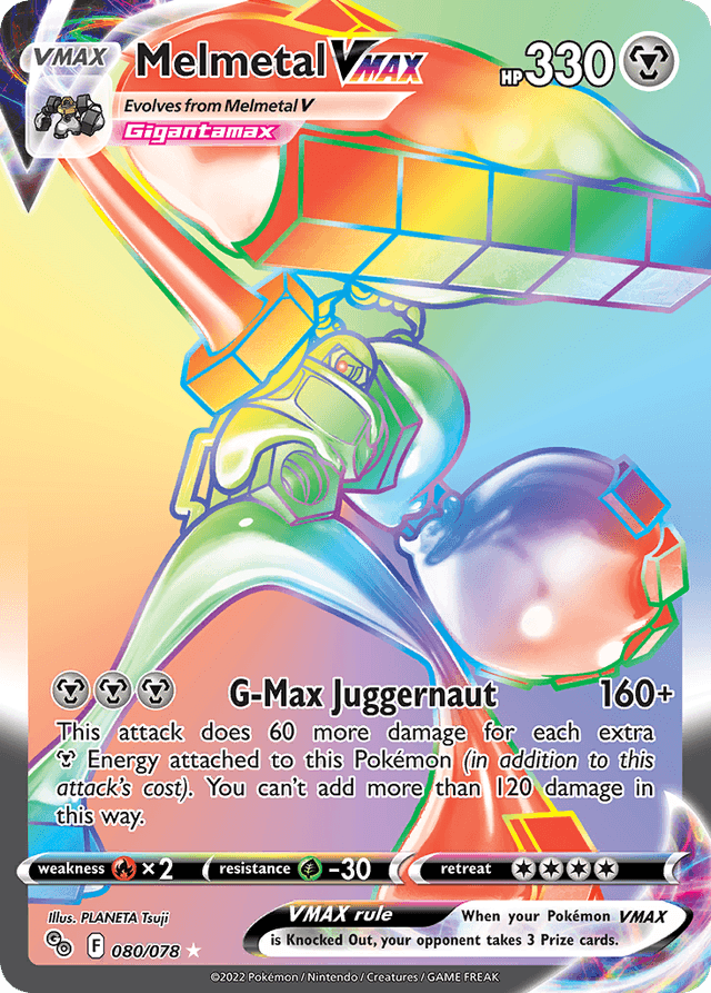 Carta Melmetal VMAX 80/78 do set Pokémon GO — Pokémon TCG | Bynx