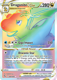 Dragonite VSTAR 81/78 — Pokémon GO