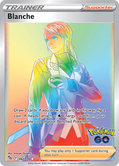 Carta Blanche 82/78 do set Pokémon GO — Pokémon TCG | Bynx