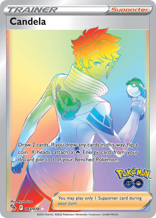 Carta Candela 83/78 do set Pokémon GO — Pokémon TCG | Bynx