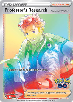 Professor's Research 84/78 — Pokémon GO