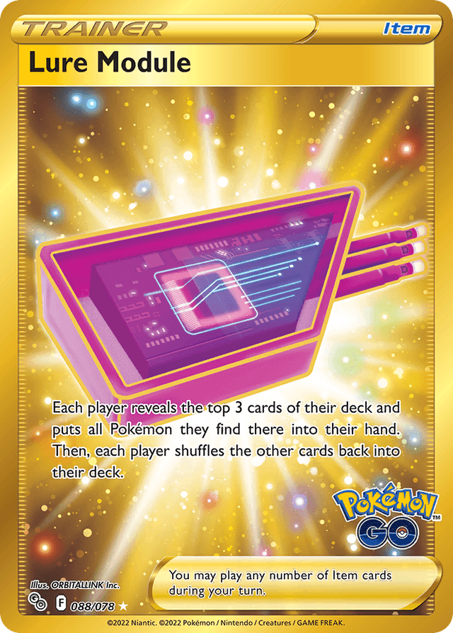 Carta Lure Module 88/78 do set Pokémon GO — Pokémon TCG | Bynx
