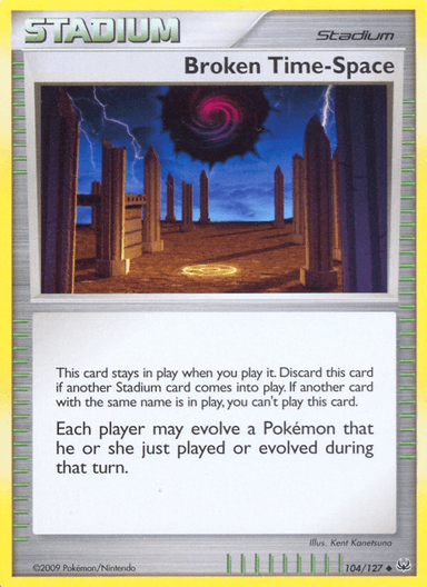 Carta Broken Time-Space 104/127 do set Platinum — Pokémon TCG | Bynx