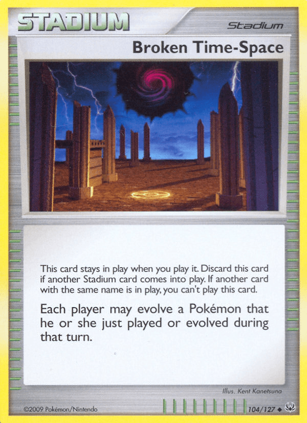 Carta Broken Time-Space 104/127 do set Platinum — Pokémon TCG | Bynx