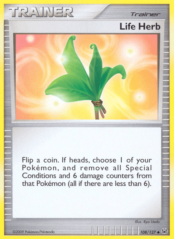 Carta Life Herb 108/127 do set Platinum — Pokémon TCG | Bynx