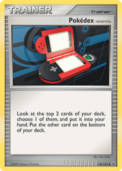 Pokédex HANDY910is 114/127 — Platinum
