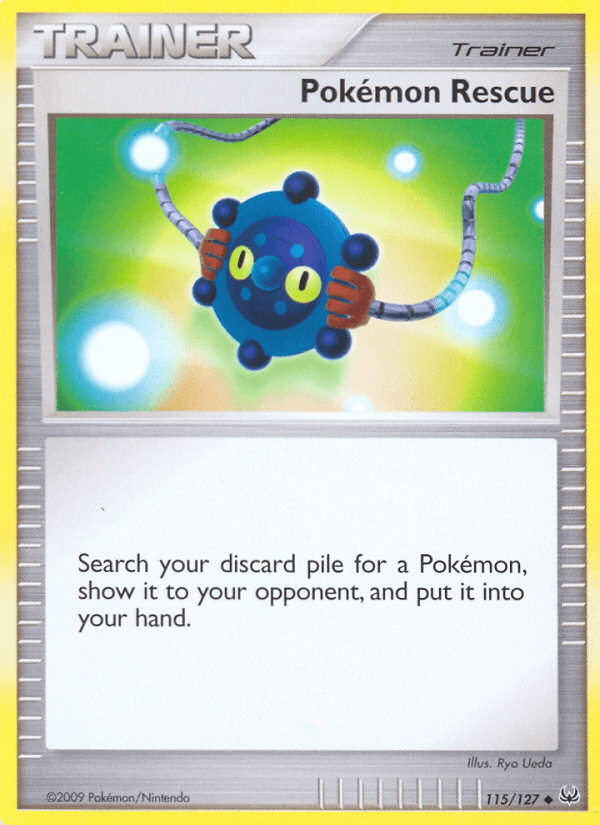 Carta Pokémon Rescue 115/127 do set Platinum — Pokémon TCG | Bynx