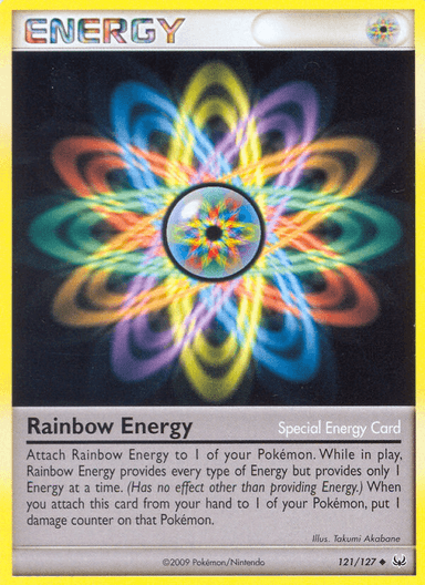 Carta Rainbow Energy 121/127 do set Platinum — Pokémon TCG | Bynx